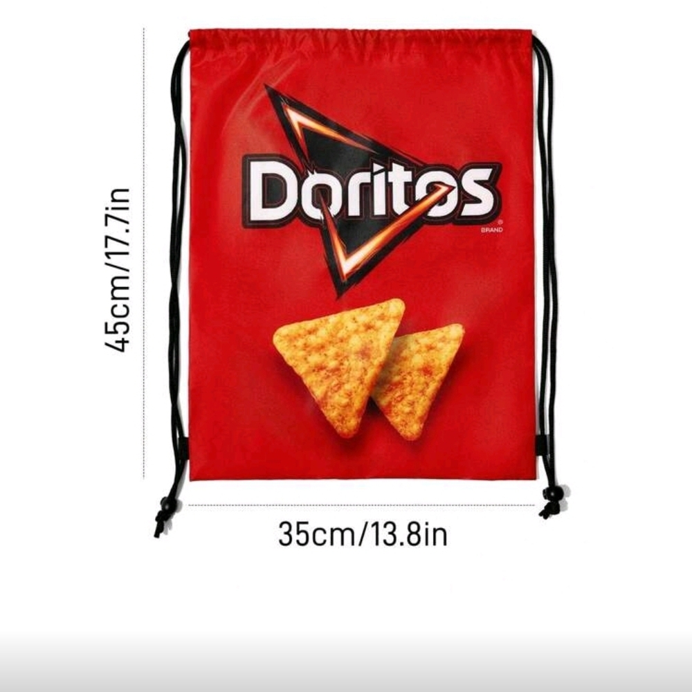 Doritos Red Drawstring Bag - Picture 2 of 2